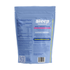 Package of Sleep Gummies with supplement facts and branding on a white background