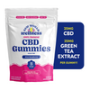 New World Wellness CBD Gummies package with CBD and green tea extract information