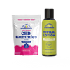 Green Tea CBD Gummies + CBD Lotion Bundle