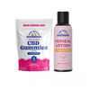 Green Tea CBD Gummies + CBD Lotion Bundle