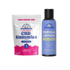 Green Tea CBD Gummies + CBD Lotion Bundle