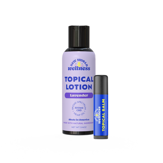 CBD Lotion + CBD Balm Bundle