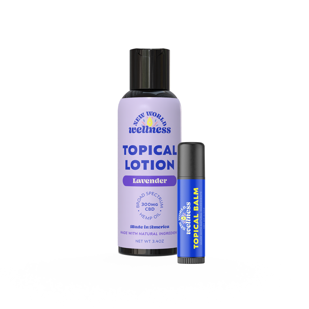 CBD Lotion + CBD Balm Bundle