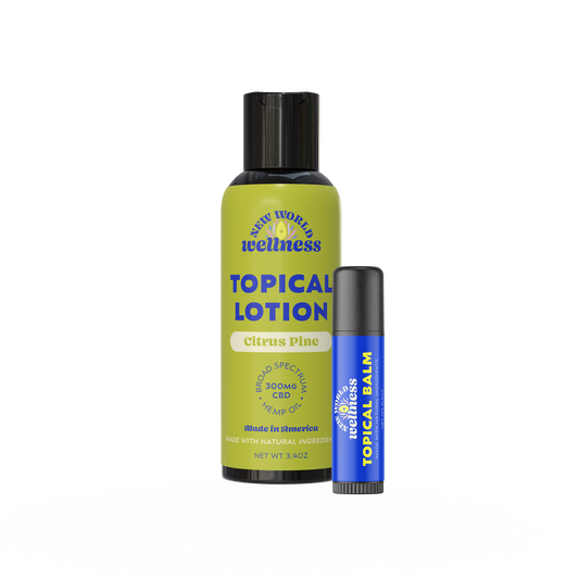 CBD Lotion + CBD Balm Bundle