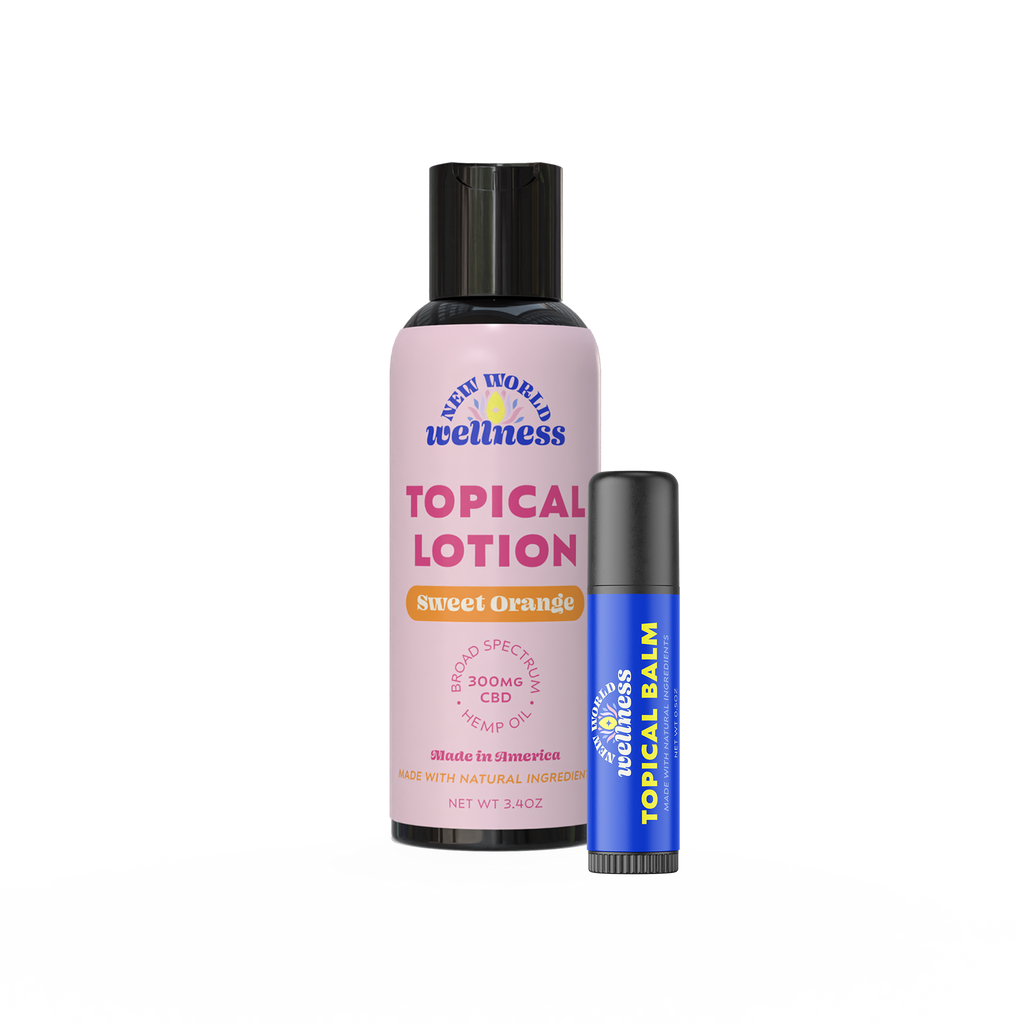 CBD Lotion + CBD Balm Bundle