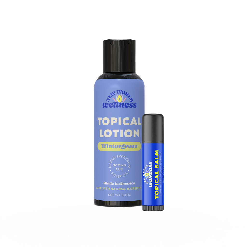CBD Lotion + CBD Balm Bundle